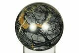 Polished Picasso Marble Sphere - Utah #311577-1